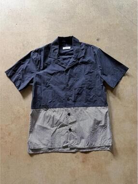 Tim Coppens Blue Stripe Button Up Shirt Sz S/M